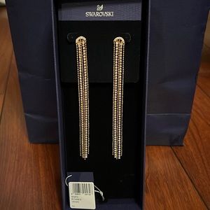 • Swarovski Crystal Tassel earrings
